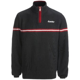 Eisbar Olympic Ski Sweater - Merino Wool (For Men) in Black