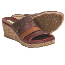 El Naturalista N402 Wedge Sandals (For Women) in Tibet Multi - Closeouts