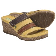 El Naturalista N402 Wedge Sandals (For Women) in Yellow Multi - Closeouts