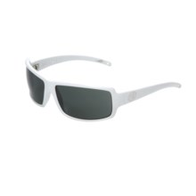 Electric EC/DC XL Sunglasses in Gloss White/Grey - Closeouts