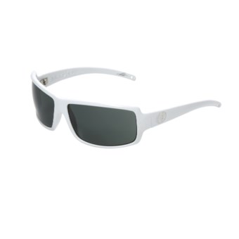 Electric EC/DC XL Sunglasses in Gloss White/Grey