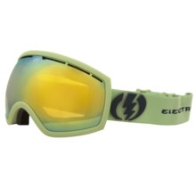 Electric EG2 Snowsport Goggles - Flash-Colored Lens in Allied Green/Bronze/Gold Chrome - Closeouts