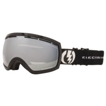 Electric EG2.5 Snowsport Goggle - Flash Colored Lens (For Women) in Gloss Black/Blue/Silver Chrome - Closeouts