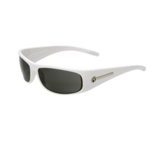 Electric G Seven Sunglasses in Gloss White/Grey - Closeouts