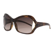 Electric Heartache Sunglasses (For Women) in Tortoise Shell/Brown Gradient - Closeouts
