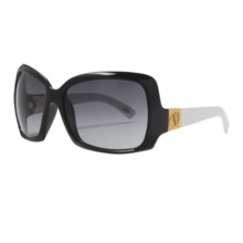 Electric Velveteen Sunglasses (For Women) in Black N White/Grey Gradient - Closeouts