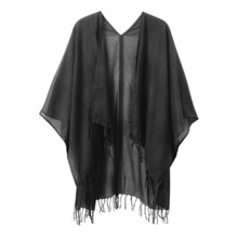 Element Carmen Wrap - Cotton, Short Sleeve (For Women) in Black - Closeouts