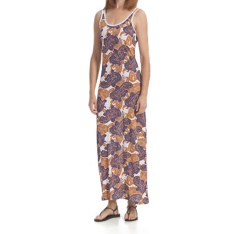 Element Festival Maxi Dress - Cotton, Sleeveless (For Women) in White