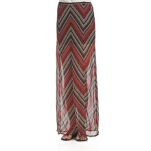 Element Mazatlan Maxi Skirt - Chiffon (For Women) in Multi - Closeouts