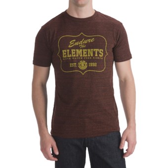 Element Tri-Blend T-Shirt - Short Sleeve (For Men) in National Park Merlot