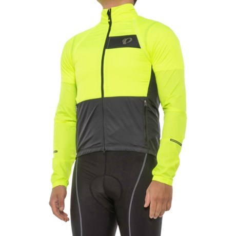 Pearl Izumi ELITE Escape Convertible Cycling Jacket (For Men) - SCREAMING YELLOW/BLACK (S )