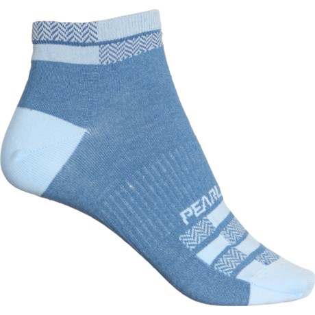 Pearl Izumi Elite Low-Cut Socks - Below the Ankle (For Women) - BLUE STEEL HERRINGBONE STRIPE (S )