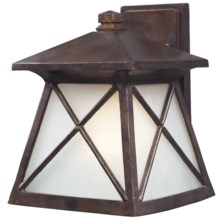 Elk Lighting Spencer 1-Light Outdoor Sconce - Wall Mount, Small in Hazelnut Bronze - Closeouts