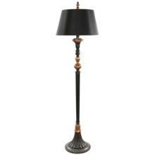 Elk Lighting Yeats Floor Lamp in Black - Closeouts