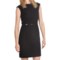 Ellen Tracy Belted Sheath Dress - Short Sleeve (For Women) in Black