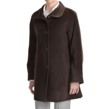 Ellen Tracy Kimono Coat - Wool-Angora (For Women) in Mahogany - Closeouts