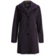Ellen Tracy Outerwear Classic Kimono Sleeve Coat - Pleated Collar, Wool Blend (For Women)