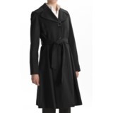 Ellen Tracy Outerwear Wool-Angora Coat - Fit & Flare (For Women)