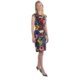 Ellen Tracy Poppy Print Jersey Dress - Sleeveless (For Women)