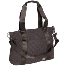 Ellington Annie Quilted Carryall Bag (For Women) in Charcoal - Closeouts