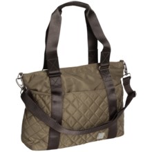Ellington Annie Quilted Carryall Bag (For Women) in Olive - Closeouts