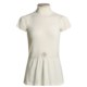 Emanuel Silk-Rich Turtleneck with Embellishment - Short Sleeve (For Women)