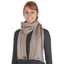 Emu Berridale Scarf - Woolmark® Merino Wool (For Women) in Tan Marle - Closeouts