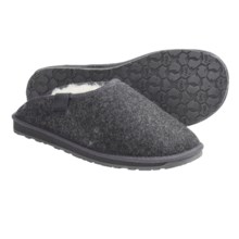 Emu Brookhill Slippers - Sheepskin, Wool (For Men) in Charcoal - Closeouts