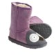 Emu Little Creatures Owl Suede Boots - Sheepskin-Lined (For Kids and Youth)