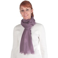 Emu Orchid Beach Scarf - Merino Wool (For Women) in Purple - Closeouts