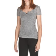 Emu Pambula T-Shirt - Merino Wool, Short Sleeve (For Women) in Grey Marle - Closeouts