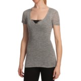 Emu Pambula T-Shirt - Merino Wool, Short Sleeve (For Women)