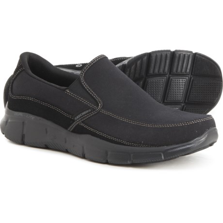 Skechers Equalizer-Popular Demand Loafers (For Men) - BLACK (9 )