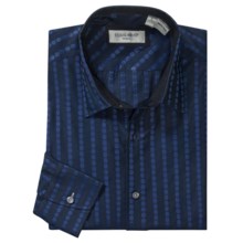 Equilibrio Circle Sport Shirt - Long Sleeve (For Men) in Blue - Closeouts