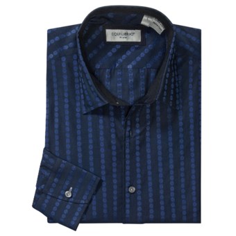 Equilibrio Circle Sport Shirt - Long Sleeve (For Men) in Blue