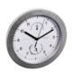 Equity by La Crosse Technology Brushed Titanium Wall Clock - 9-3/4”