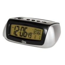 Equity by La Crosse Technology Hybrid Solar Alarm Clock in See Photo - Overstock
