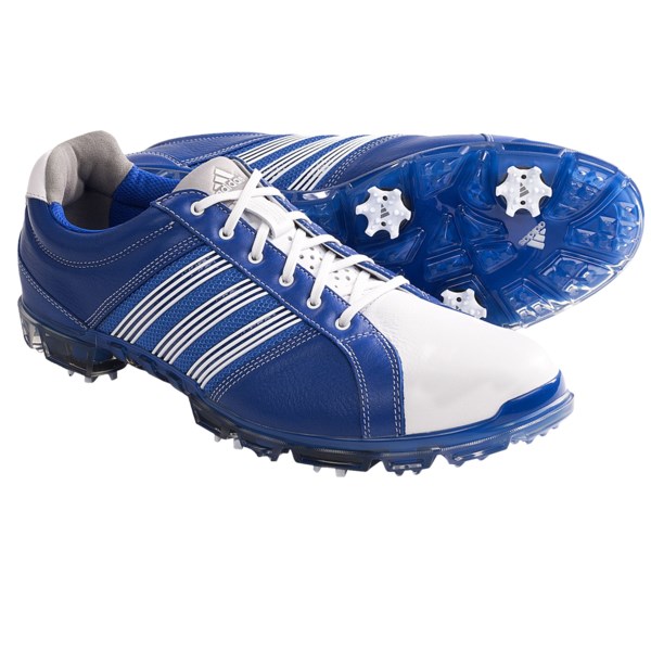 Adidas Adicross Tour Golf Shoes - Leather, THINTECH (R) , PUREMOTION (For Men)