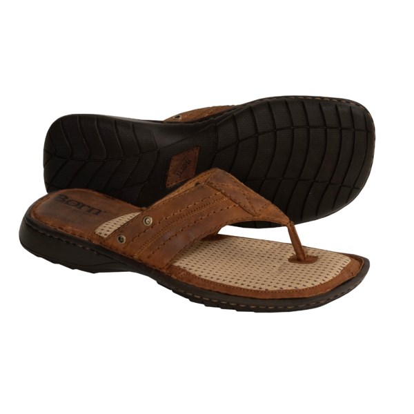 thong sandals for men. Born Trail Thong Sandals