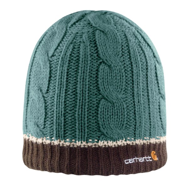 knit beanie hat. Carhartt Cable-Knit Beanie Hat