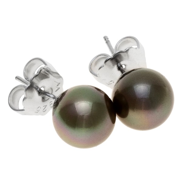  Pearl Stud Earrings 10MM · Joia de Majorca Pierced Earrings - Organic 