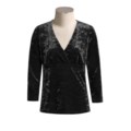 Nomadic Traders Ice Velvet Crossover Shirt - ¾ Sleeve (For Women)