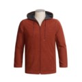Weekendz Off Box-Knit Polar Fleece Jacket - Hooded (For Men)