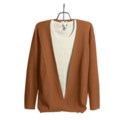 Austin Reed Silk Rich Cable-Knit Cardigan Sweater - Tunic Length (For Women)