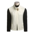 Cullen Cashmere Cardigan Sweater - Short Sleeve (For Women)