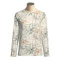 Tsunami Plume Stretch T-Shirt - Long Sleeve (For Women)