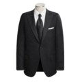Isaia Peak Lapel Floral Weave Dinner Jacket - Wool (For Men)