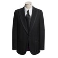 Isaia Wide Stripe Dinner Jacket with Satin Trim (For Men)