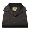 Joe Marlin Textured Silk Camp Shirt - Short Sleeve (For Men)