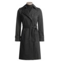 Cole Haan Asymmetric Zip Trench Coat with Button-Out Wool Liner (For Women)